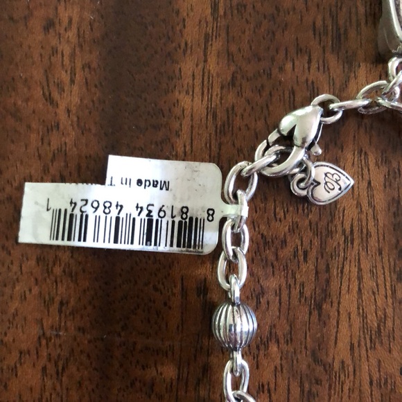 NWT Brighton retired “I Love Shoes” Charm Bracelet - Picture 5 of 12